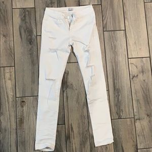 Brand new wax brand white jeans size 3